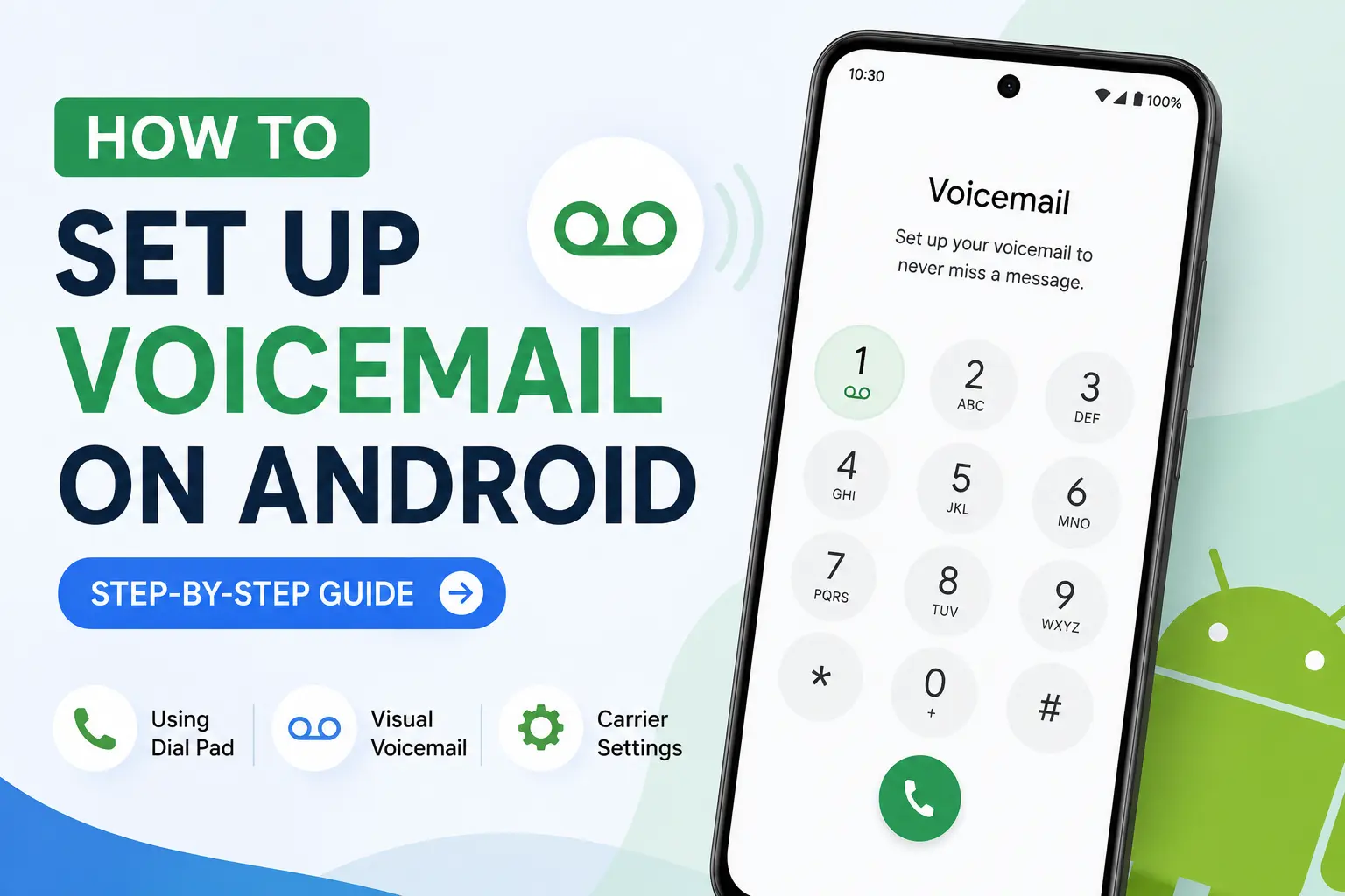 How to set up voicemail on Android